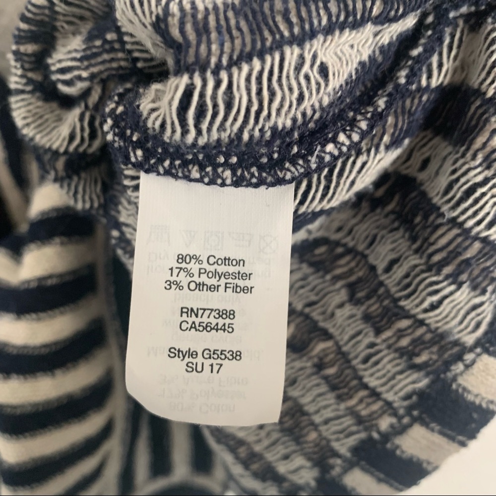 Madewell Finale tank top in stripe crop top XS G5538 - Picture 9 of 10
